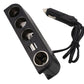 6in1 Car Charger with Dual USB and Cigarette Lighter Socket for 12V 24V Vehicles