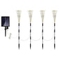 4-In-1 LED Solar Firework Garden Lights Outdoor Path Lawn Decor Lamp