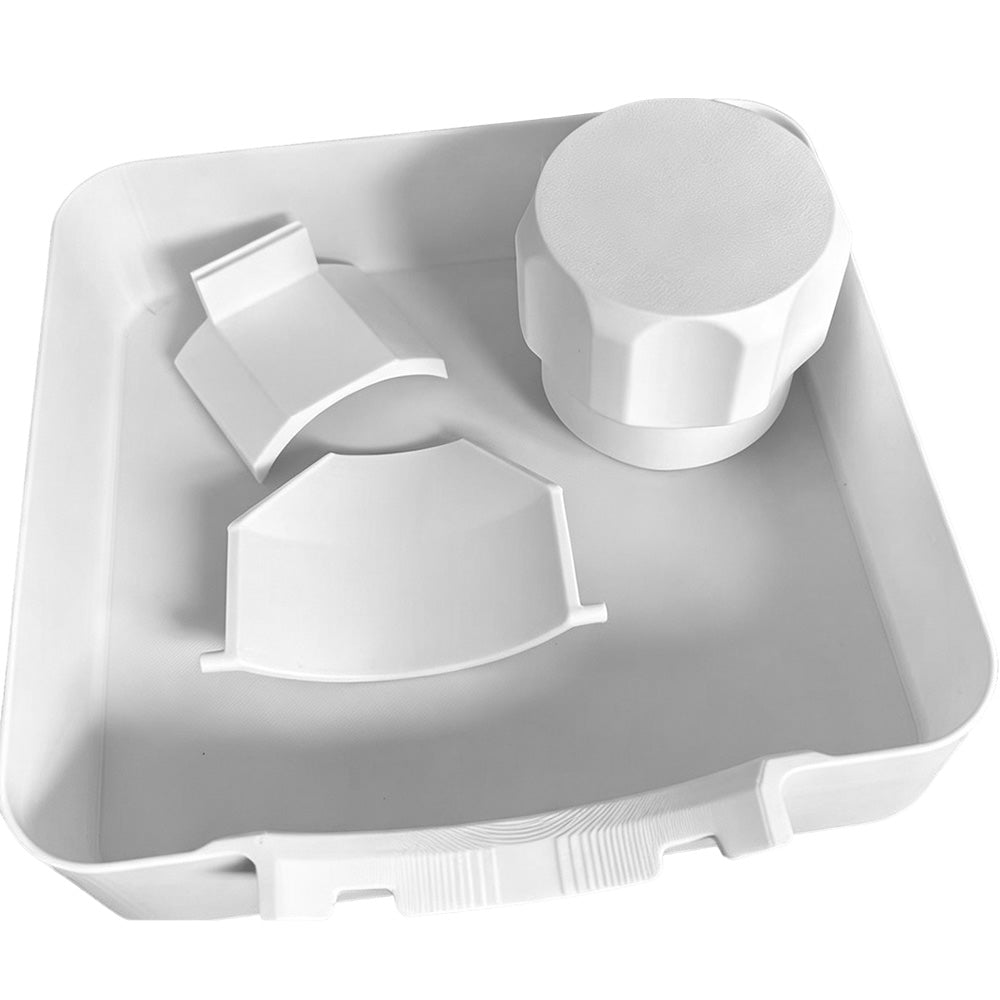 Raised Edge Washing Machine Drain Pan Set for Samsung LG Bosch Siemens