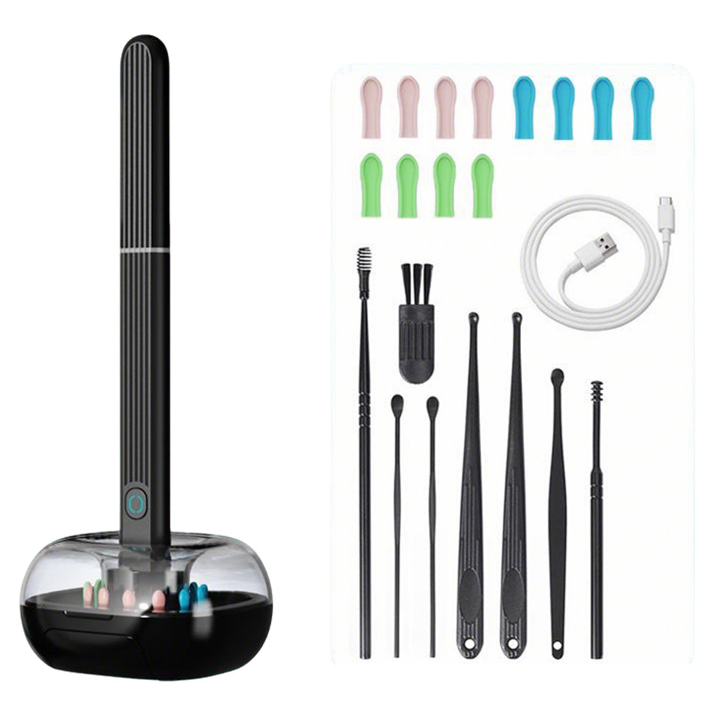 Wireless WiFi Ear Wax Removal Kit with HD Camera 360 Degree Visual Ear Cleaner