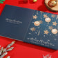 24 Days Countdown Jewelry Christmas Advent Calendar Bracelets Necklaces Earings Kit