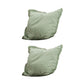 2Pcs 45x45cm Tassel Trim Throw Pillow Cover