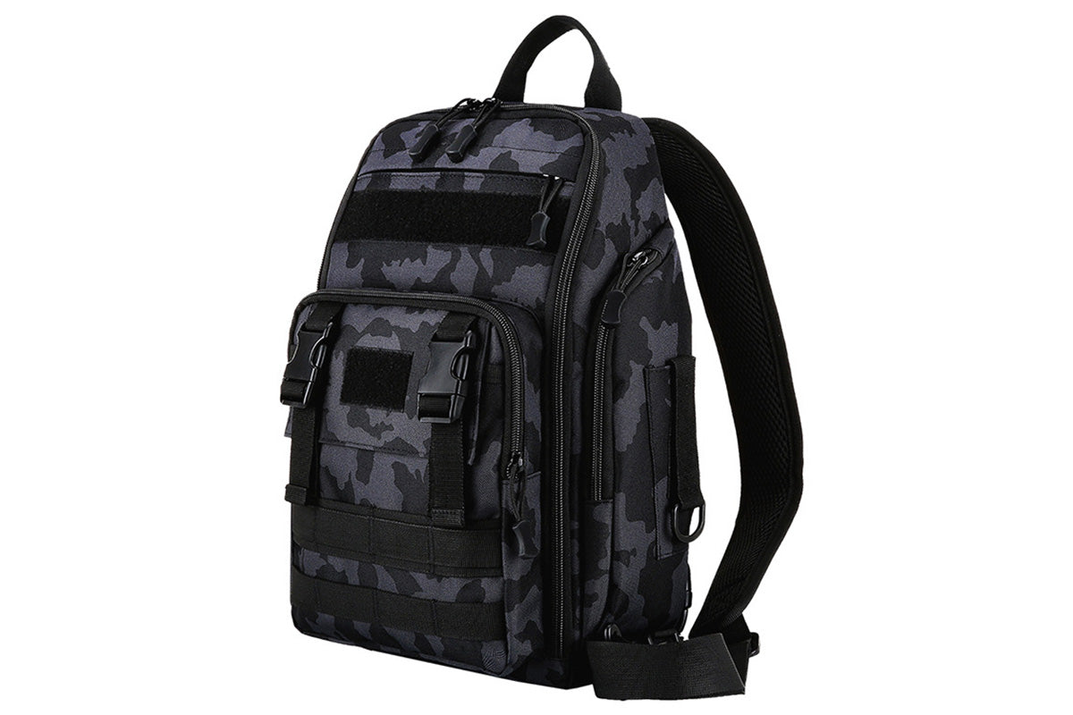 Fishing Tackle Backpack With Rod Holder Outdoor Shoulder Fishing Gear Bags