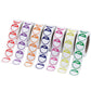 7 Rolls 3500 Round Day Dot Food Storage Labels for Catering