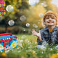 Kid's Automatic Musical Light-Up Bubble Machine Toy