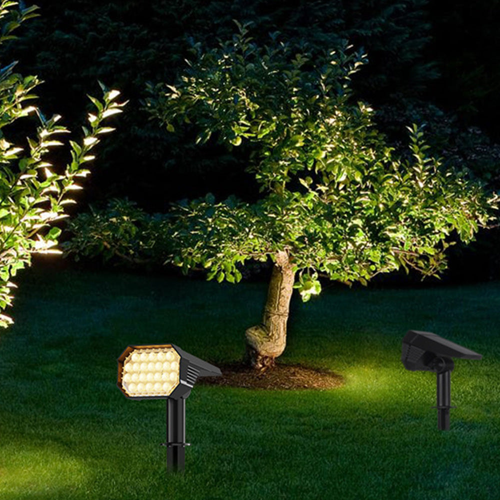 Solar Spot Lights Outdoor Waterproof Solar Lights for Yard Garden Landscape