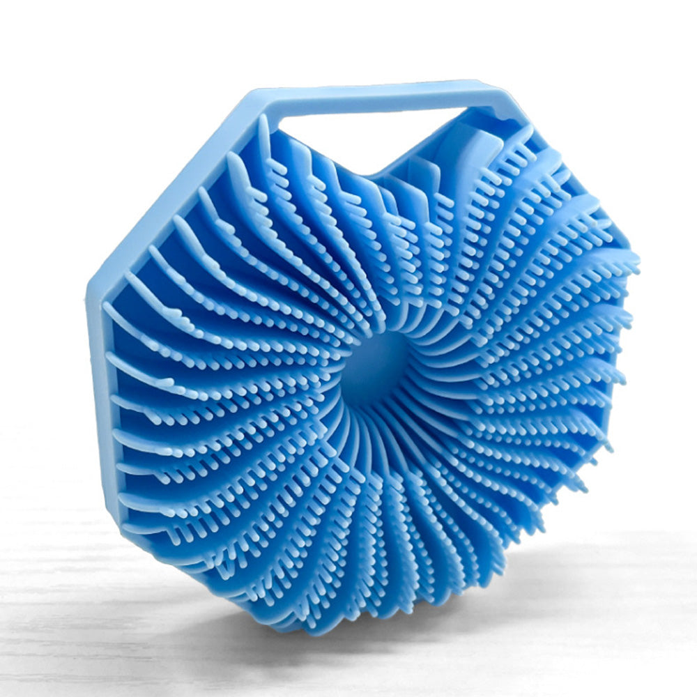 Silicone Body Scrubber for Gentle Exfoliation and Massage for All Skin Types
