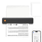 Inkless Portable Printer Bluetooth Wireless Thermal Printer for Students Home Office