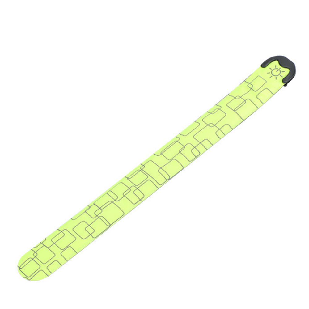 LED Slap Wristband Night Running Security Glowing Bracelet Luminous Armband Strap