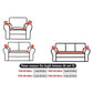 Christmas Theme Elastic Sofa Cover Couch Cover-Santa Calus