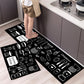 2-Piece Kitchen Floor Mat Set