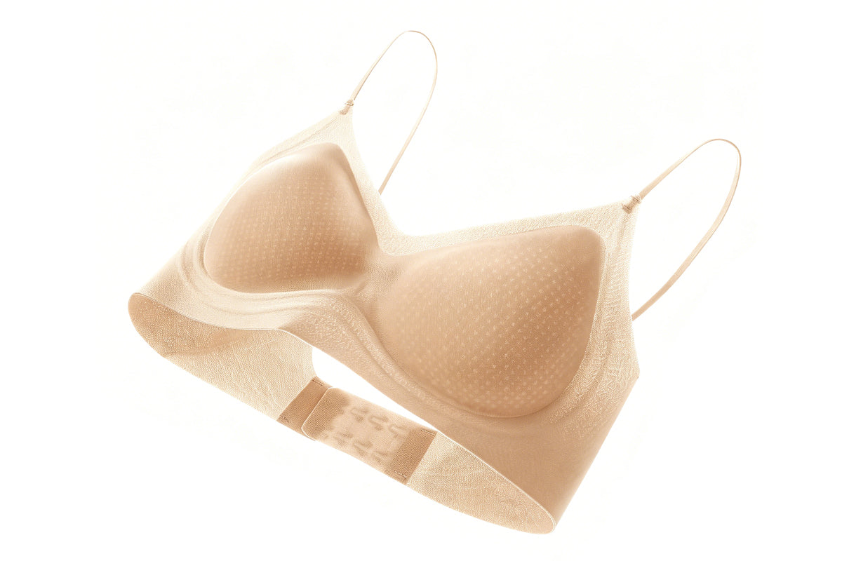 2 X Seamless Non Wired Bra Lightweight Breathable Push Up Bra