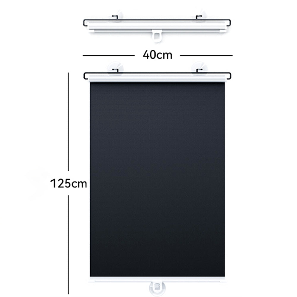 2Pcs Side Window Shade Roller Sunshade Sun Shade for Car House Office Window