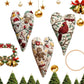 DIY Embroidery Christmas Ornament Kits Christmas Tree Hanging Ornament