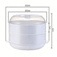 Microwave Double Layer Steamer Basket for Vegetables Dumplings