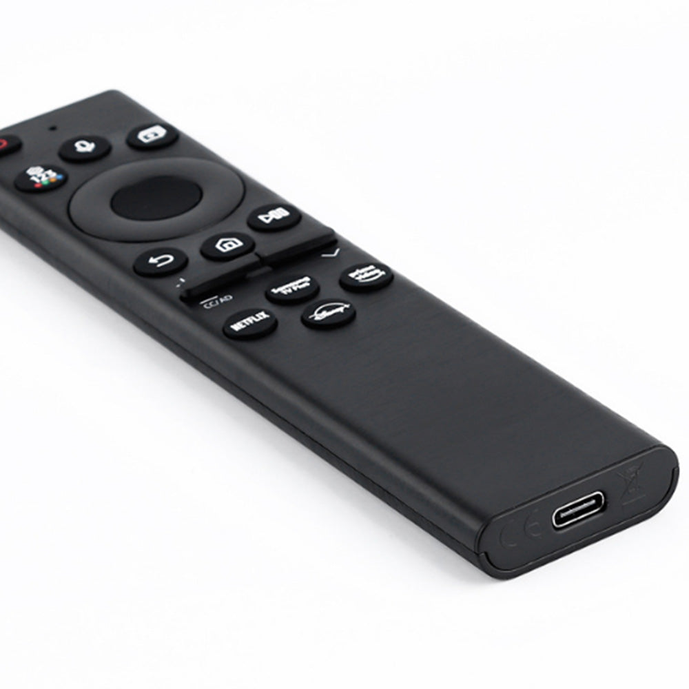 Solar Voice Remote Control for Samsung Smart 4K 8K Ultra HD TVs with Shortcut Buttons