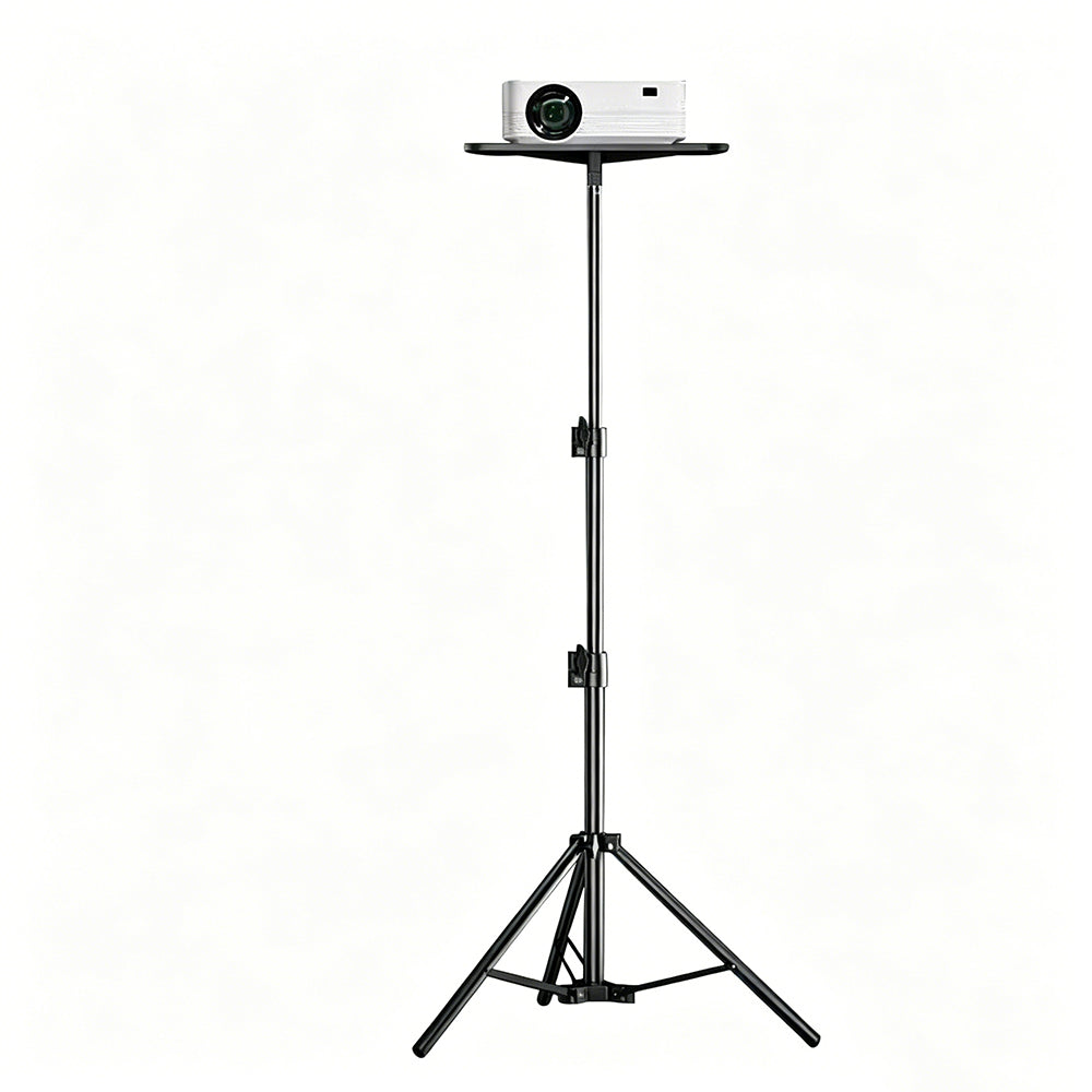 Universal Projector Stand Floor Stand Adjustable Height 120cm With Metal Tray