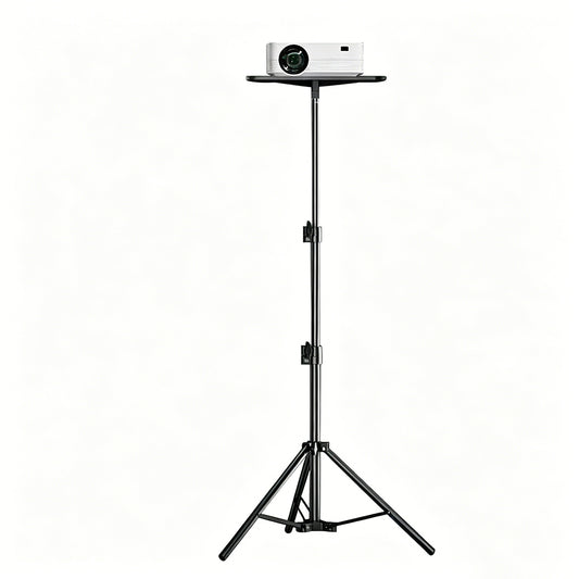 Universal Projector Stand Floor Stand Adjustable Height 120cm With Metal Tray