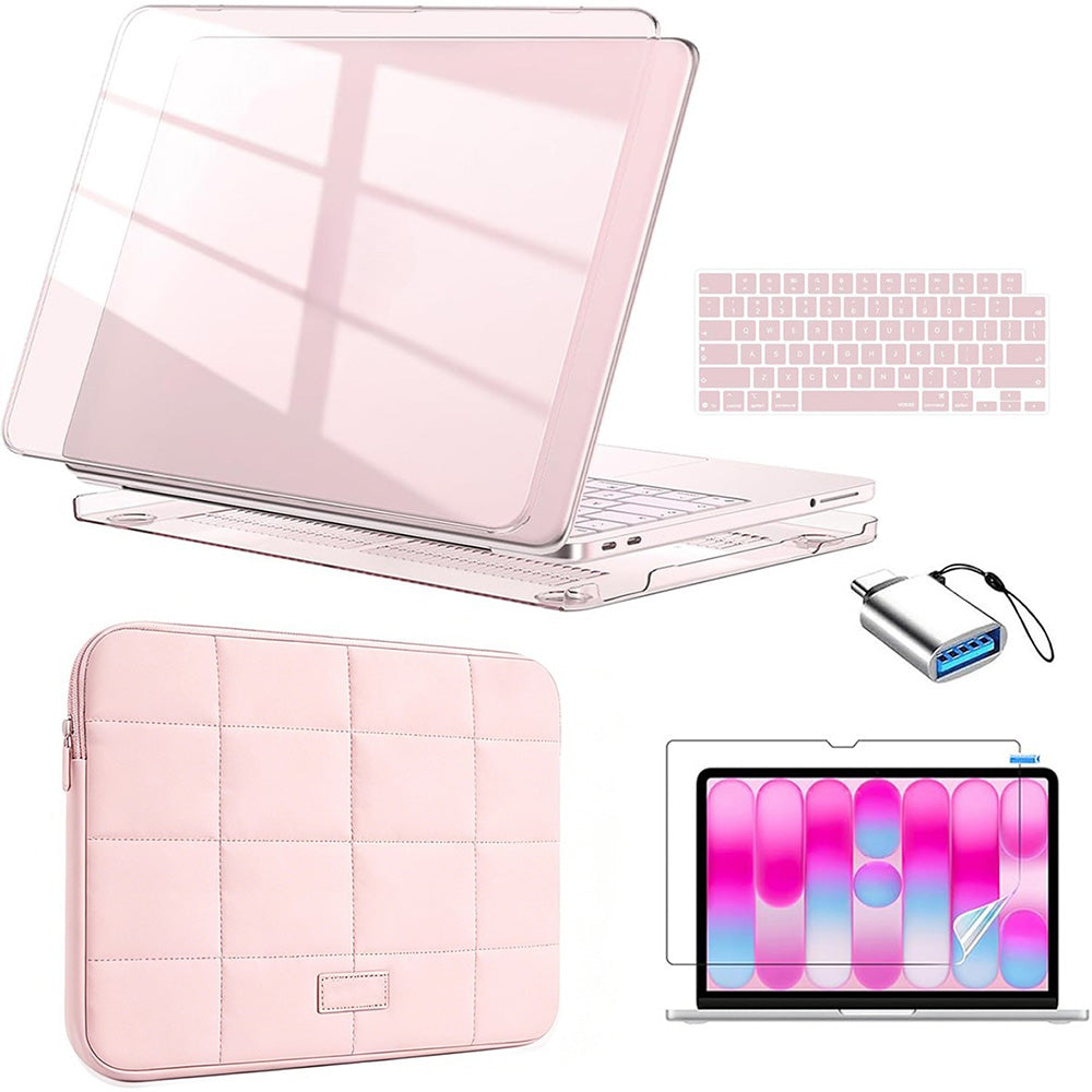 5 Piece Protective Accessory Set for MacBook Neo 13 Inch A3404 2026