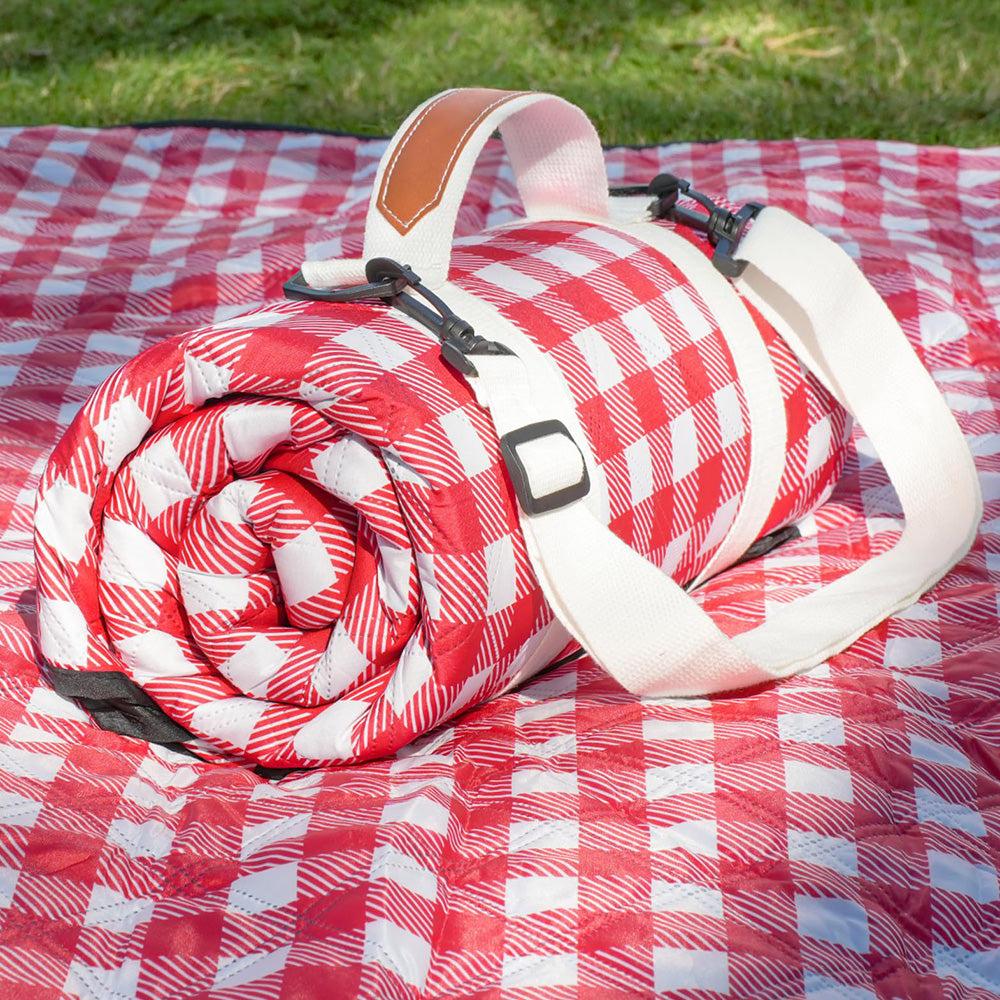 Outdoor Picnic Blanket Splash-resistant Foldable Travel Mat 203x203cm