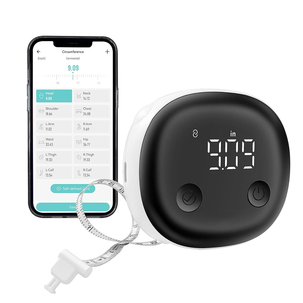 Body Measuring Smart Tape Bluetooth Connection App for Weight Loss