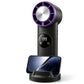 Ice Cold Compress Fan 199-Speed Air Cooler with Phone Stand