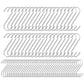 40Pcs Stainless Steel Metal S Shaped Hooks Clothes Hanger for Kitchen Bathroom Closet