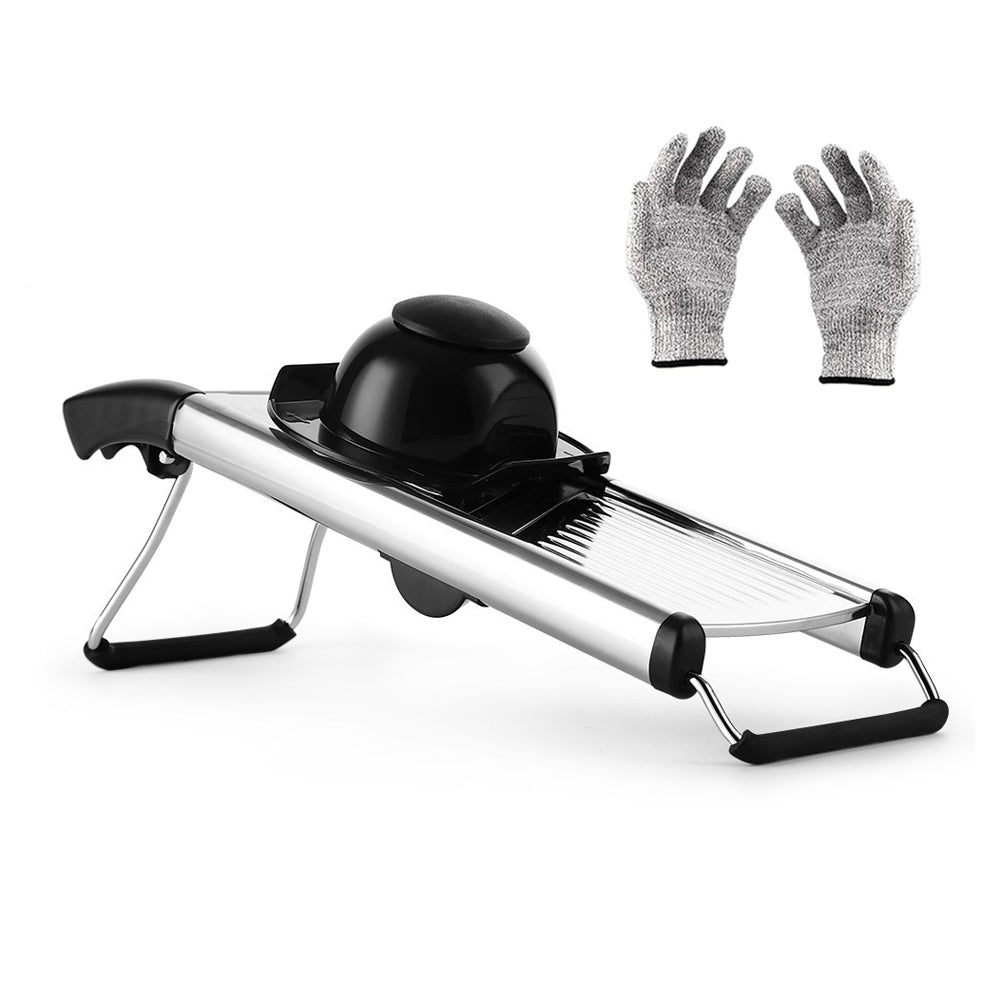 Stainless Steel Adjustable Mandoline Food Slicer for Kitchen