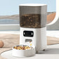 5L Automatic Pet Feeder with Camera and Dual Band WiFi White