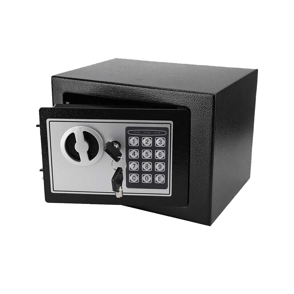 Small Security Box Electronic Digital Lock Box for Cash Deposit-Without deposit slot