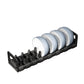 Aluminum Adjustable Cabinet Bowl Storage Shelf with Removable Card Slot