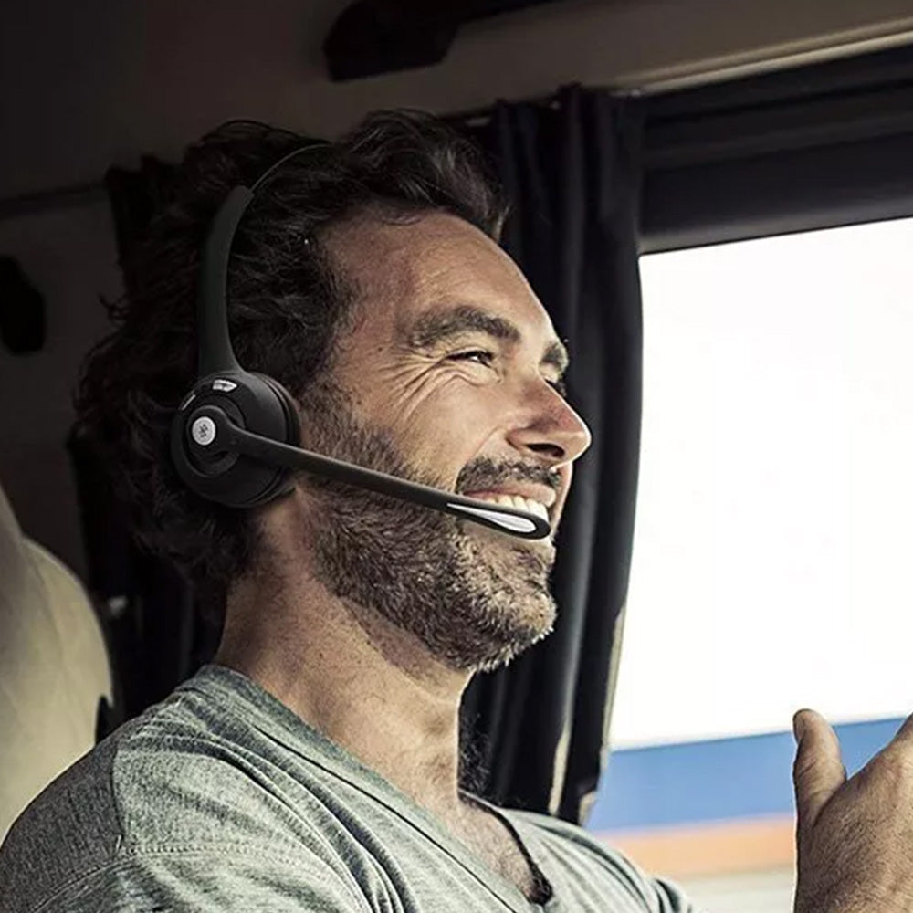 Bluetooth Headset Wireless Headset With Noise Canceling Microphone For Work