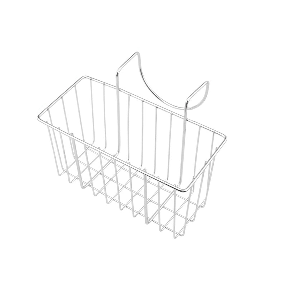 Stainless Steel Kitchen Sink Hanging Storage Basket Rack