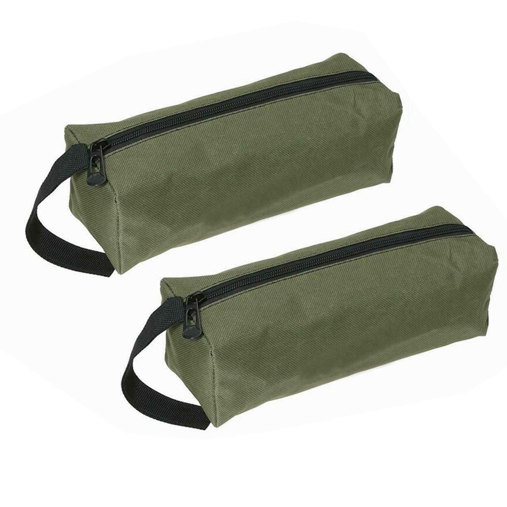 2 Pack Multi-purpose Oxford Canvas Tool Bag Heavy Duty Tool Organizer Pouch