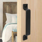 Iron Alloy Barn Door Handle Sliding Gate Handle For Garage Closet Drawer