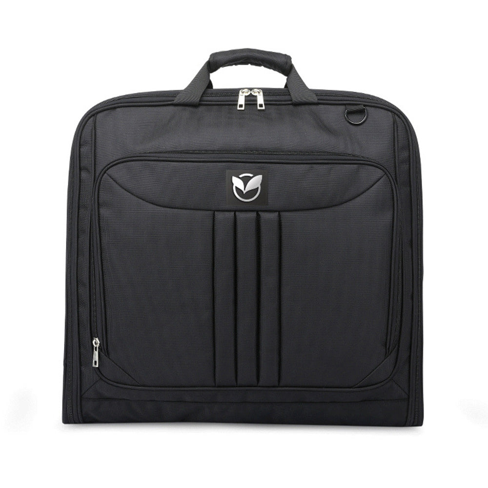 Water-resistant Foldable Garment Bag for Travel with Hanger Detachable Shoulder Strap