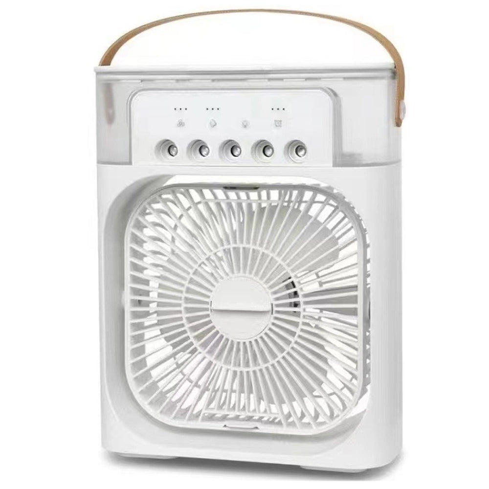 Air Cooler USB Misting Fan 3 Speeds 500ML Water Tank Desk Fan