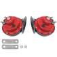 2Pcs Loud Snail Horn for Motorcycle Car Truck SUV Boat