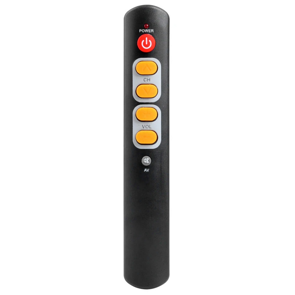 Universal Learning Remote Control for TV Soundbar Elderly Large Button 6 Key Simple