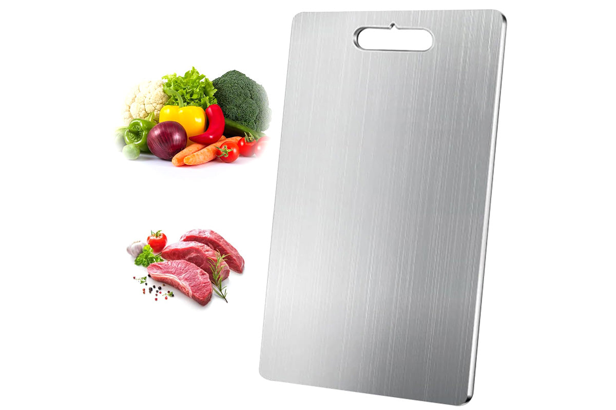 Pure Titanium Durable Kitchen Cutting Board for Meat Fruit and Vegetable