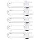 5Pcs Cabinet Locks U-Shaped Drawers Locks for Knob Handle on Door Cupboard