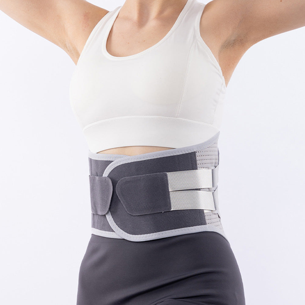 Adjustable Lumbar Support Belt Lower Back Brace With Lumbar Pad Waist Belt