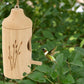 3PCS Hummingbird House Wooden Bird Houses For Outside Hanging Decor