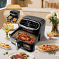 150Pcs Air Fryer Liners for Ninja Foodi Disposable Dual Liners Paper