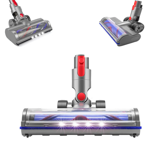 Cordless Vacuum Cleaner Head Attachment with LED Light for Dyson V7 V8 V10 V11