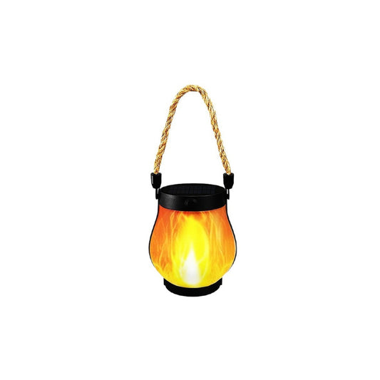 Solar Lanterns Outdoor Waterproof with Realistic Flickering Flame Garden Christmas Decor