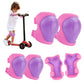 6 in 1 Kids Protective Gear Set Knee Pads Wrist Guards Elbow Pads