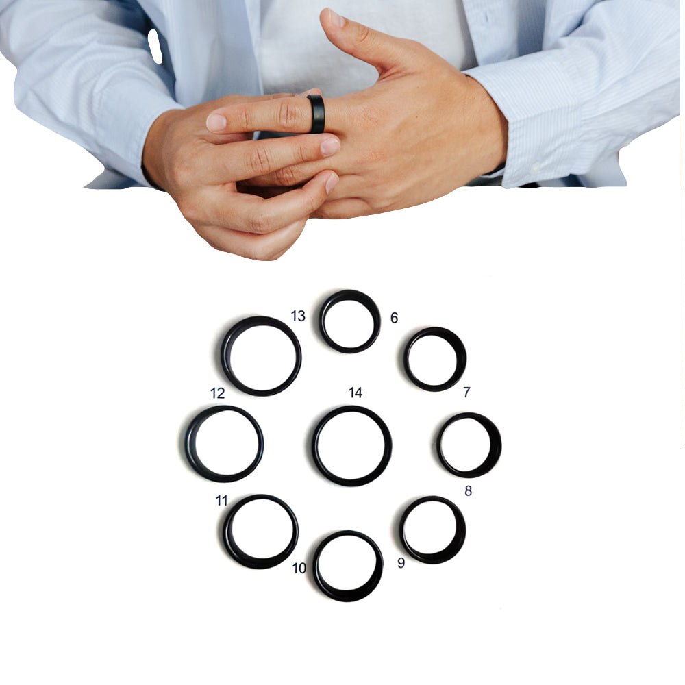 Smart Ring Sizing Kit Reusable Sizes 6 to 14 for Men and Women