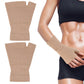 2 Pack Breathable Wrist Support Gloves Nylon Gloves for Daily Activities Computer Typing Sports-Beige
