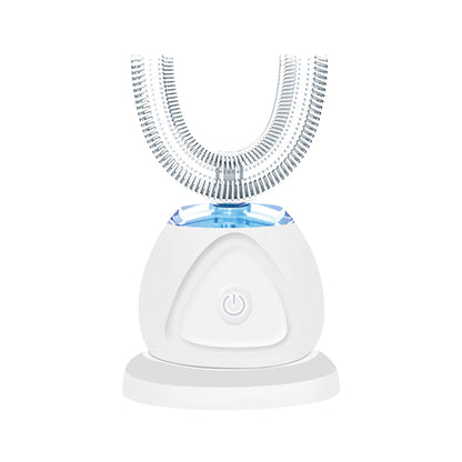 Electric Tooth Cleaner U-Shaped Toothbrush Blue Light Whitening Tooth Cleaner
